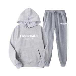 Essentials Fear of God Gray Tracksuit