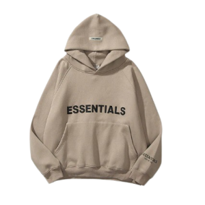 Fear Of God Essentials Brown Hoodie