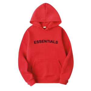 Essentials Red Hoodie