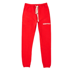 Essentials Red Sweatpants